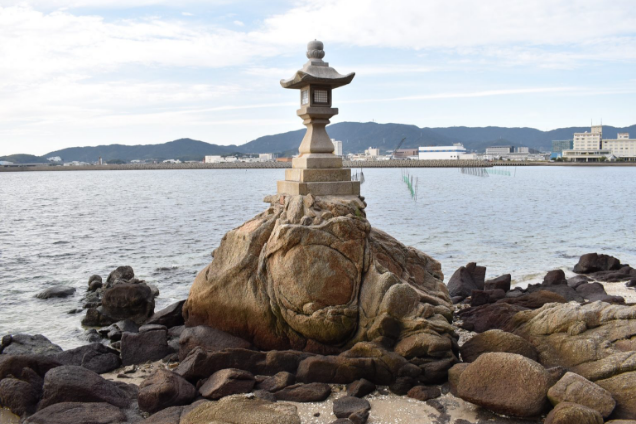 竹島八景　焙烙岩,ほうろくいわ